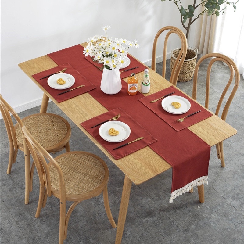 Tổng hợp Khăn trải bàn Table Runner phong cách Châu âu hiện đại