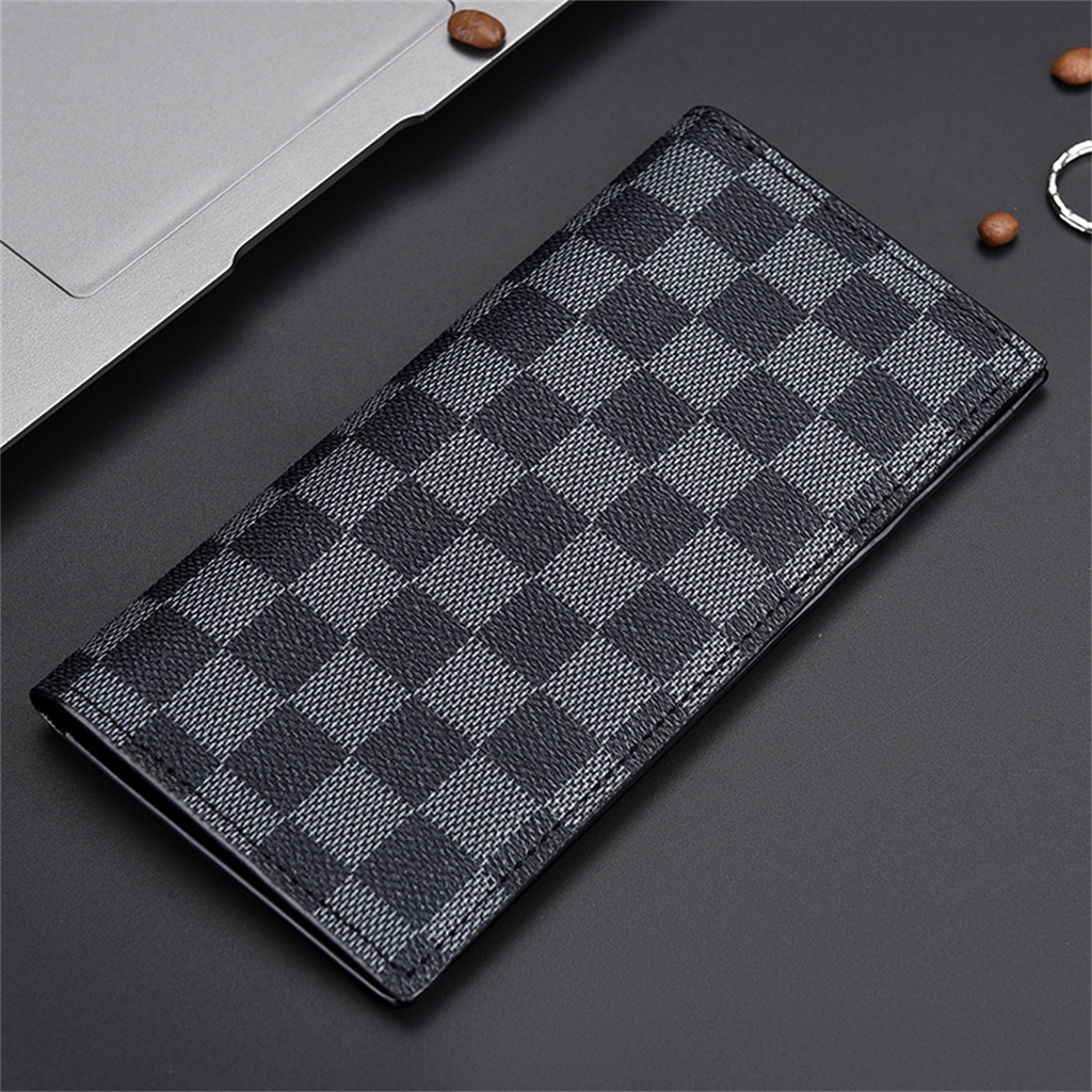 LONGWALLET BEHOW VC07 Ví Dài Họa Tiết Caro Nhiều Ngăn Đựng Thẻ