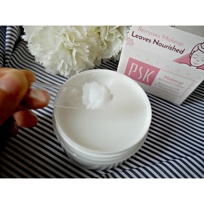 Sáp tẩy trang và nuôi dưỡng da tinh dầu hoa hồng PSK Makeup Remover Cream (Rose Essential Oil) 80ml