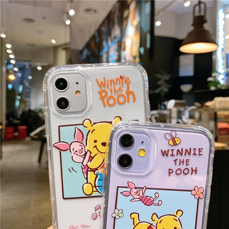 Ốp Điện Thoại Chống Rơi In Hình Gấu Pooh / Winnie Cho Iphone12 11 Pro Max Xmax Se2 Xr | BigBuy360 - bigbuy360.vn