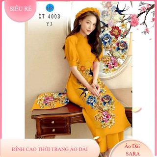 SET ÁO DÀI CÁCH TÂN TAY BỒNG CAO CẤP