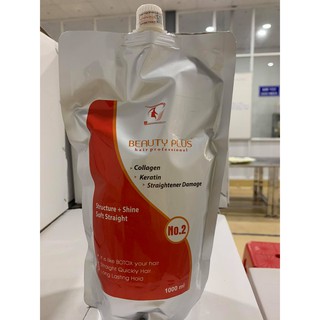 Kem Duỗi Tóc Cho Mọi Loại Tóc Beauty Plus 1000ml