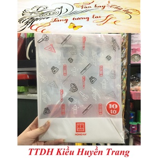 Bọc vở ni lông cấp II Hồng Hà (175x250)