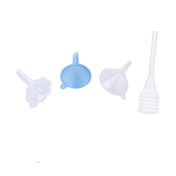 Combo 10 phễu nhựa mini /bơm hút chiết nước hoa, chiết tinh dầu sang các chai lọ nhỏ