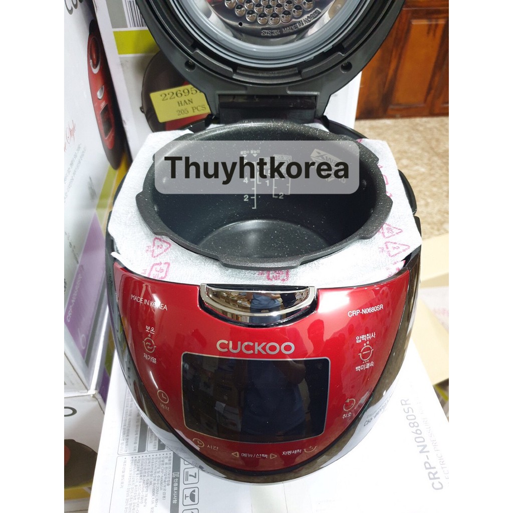 Nồi Cuckoo CRP-N0680SR Nội Địa Hàn Quốc 1.08Lít | BigBuy360 - bigbuy360.vn