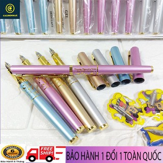 [Tặng 1 ngòi] Bút máy luyện viết chữ đẹp TRẠNG NGUYÊN 042 -nét thanh đậm, hoa văn đẹp, sang- Caliminmax-vietmay,butmuc
