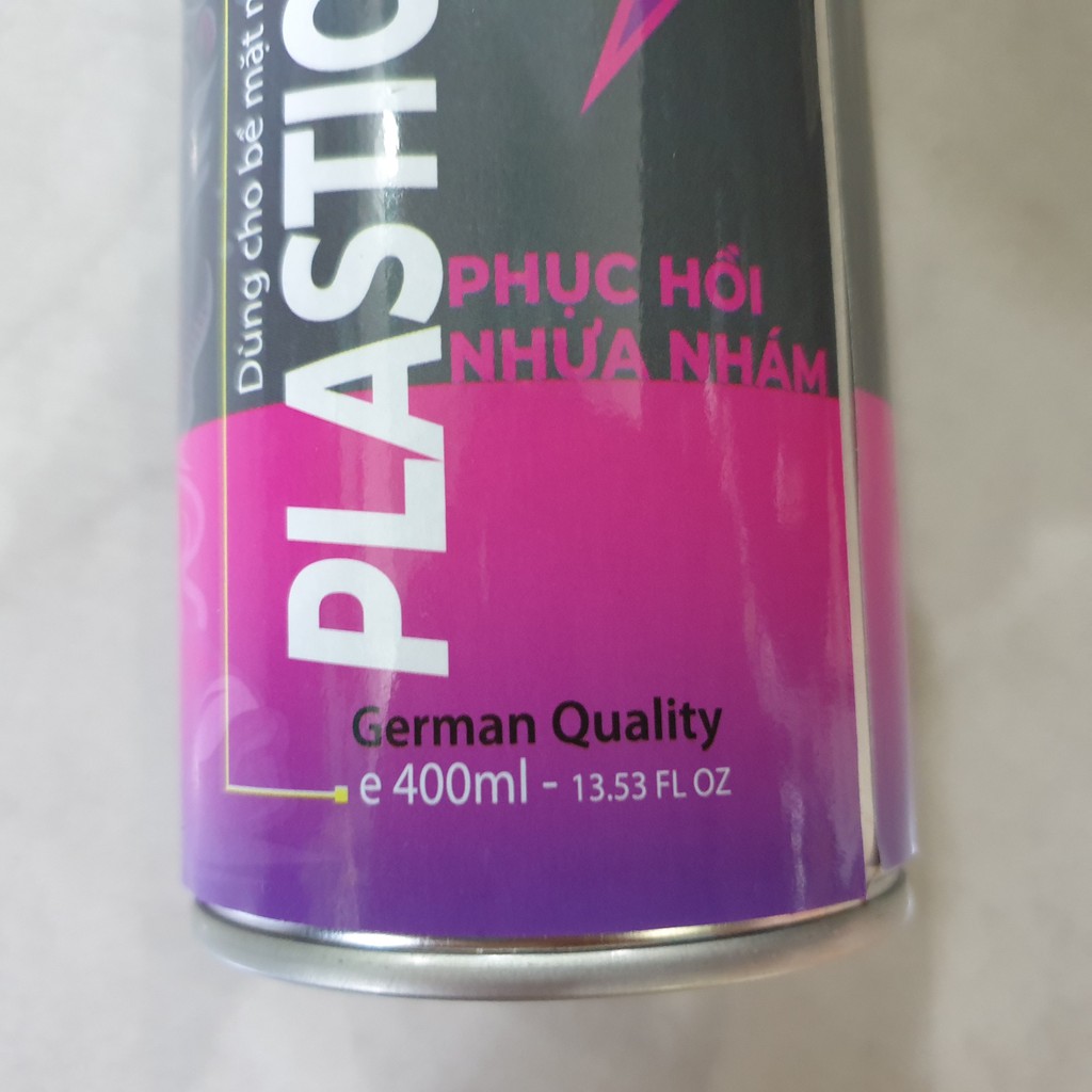 Phục Hồi Nhựa Nhám SPRAYKING Làm Bóng Mới Nhựa Nhám Cao Su 400ml