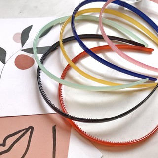 Bờm tóc trơn bản nhỏ Headband