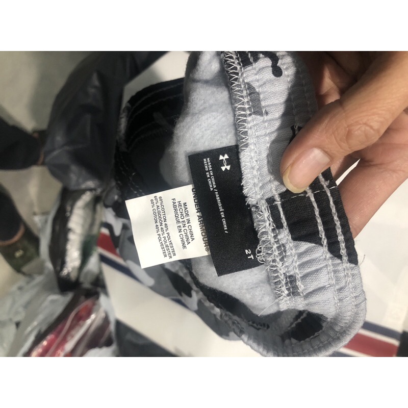 Bộ quần áo bé trai Armour 2-5 tuổi  Sét quần áo nỉ bông cao cấp xuất dư 1121