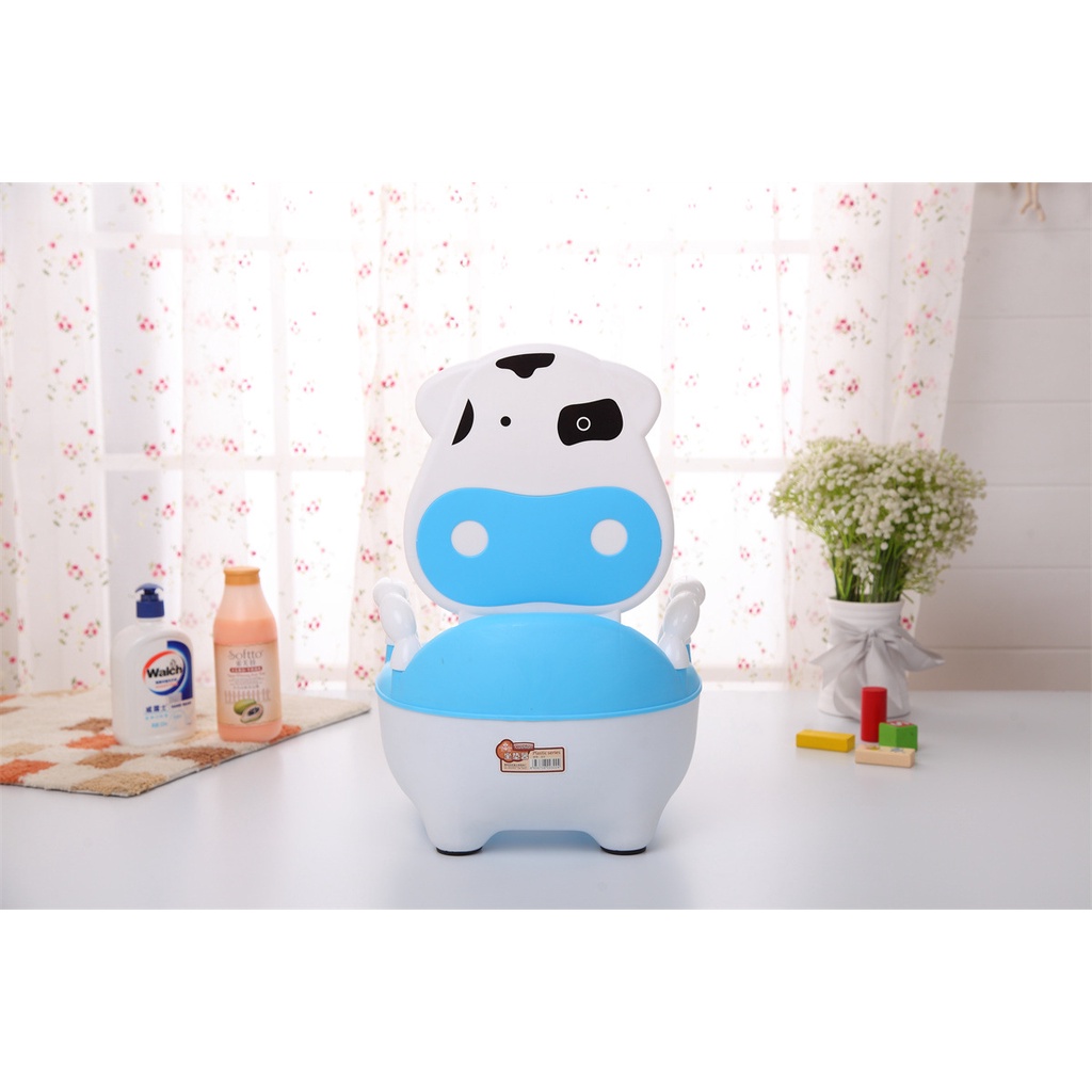 Bô cho bé đi vệ sinh Bô em bé, Bồn Cầu phù bé trai và bé gái 6 tháng đến 5 tuổi đế chống trơn trượt ( #bồn cầu cho bé )