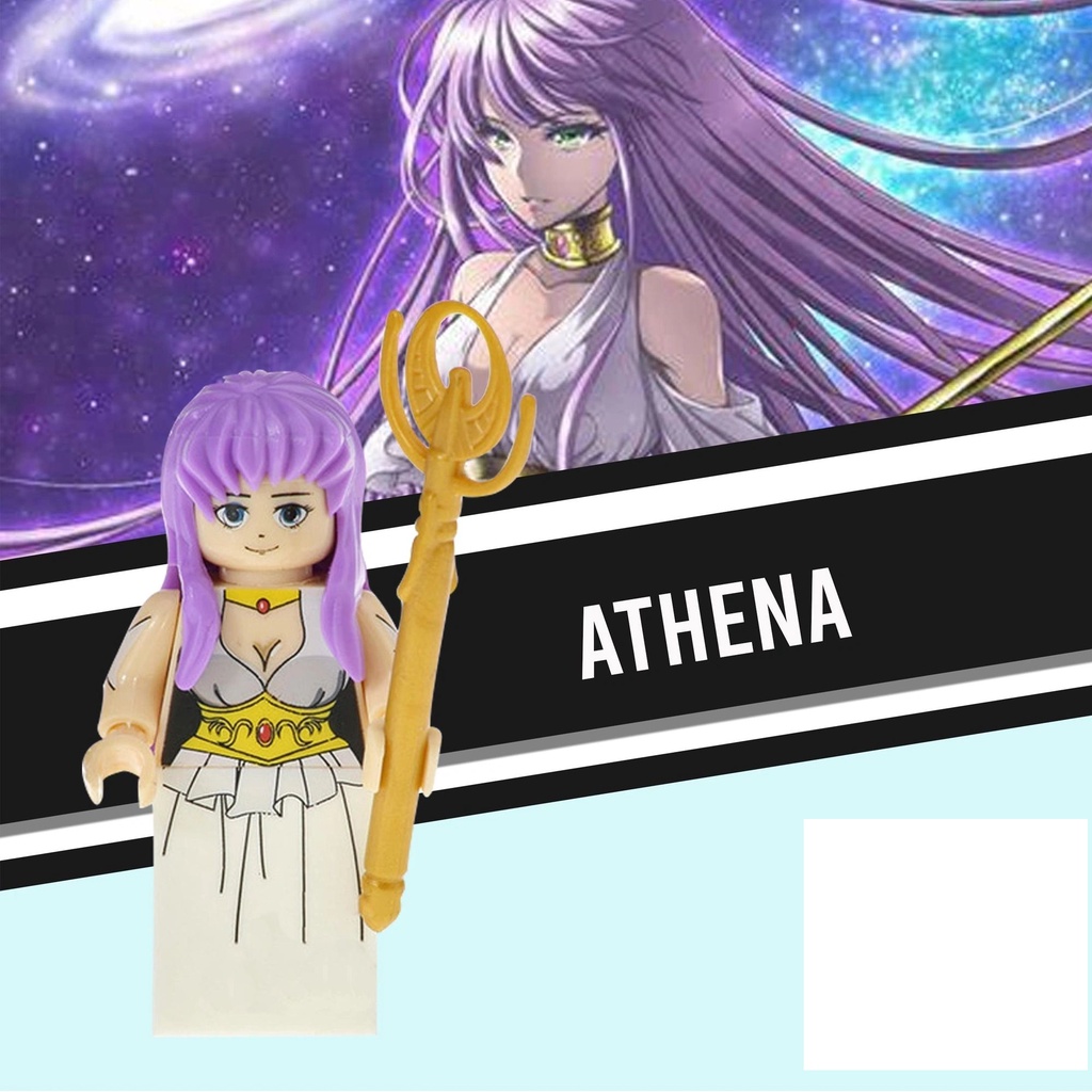 Đồ chơi lắp ráp nhân vật minifigures Athena PG1150 - Saint Seiya