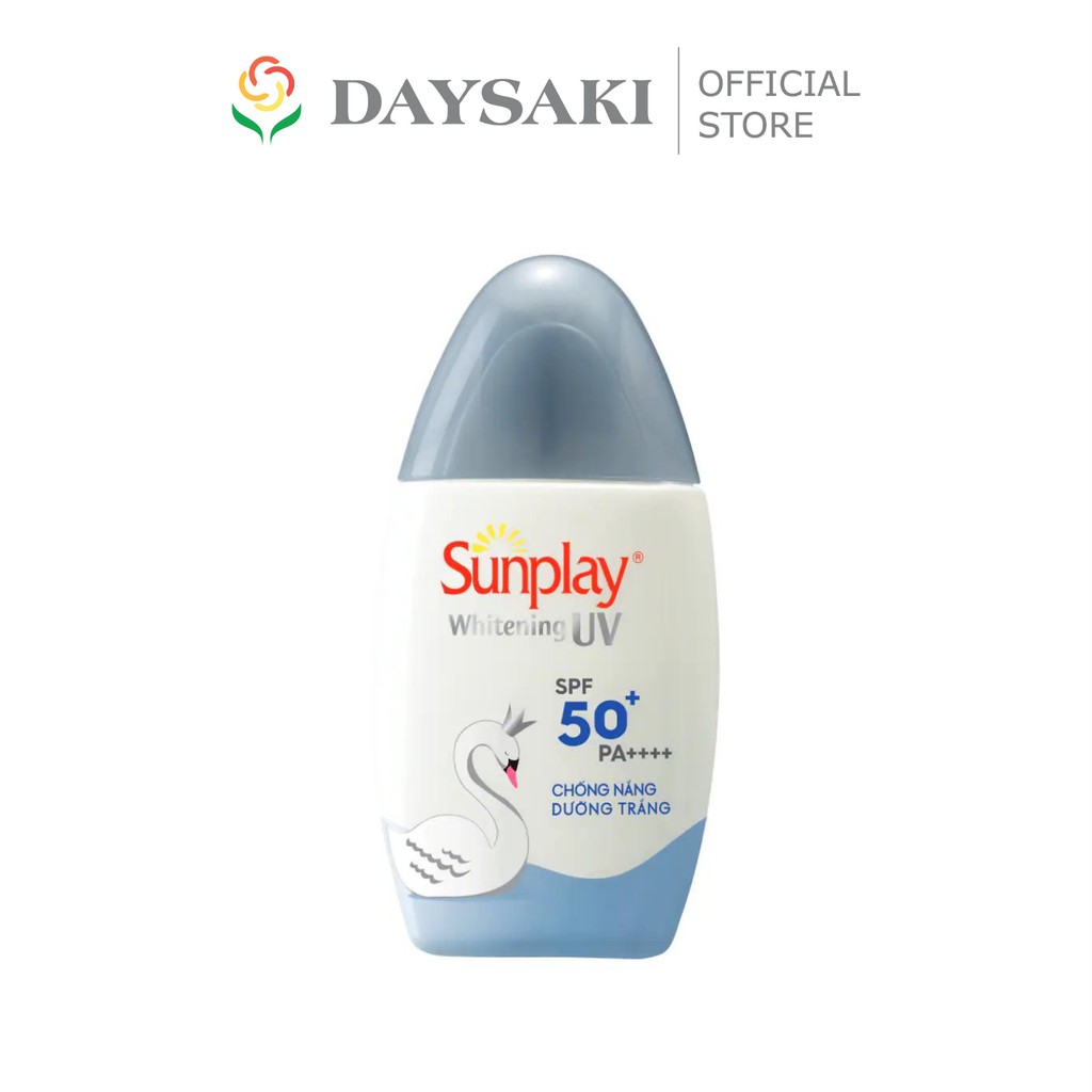 Sunplay Kem Chống Nắng Dạng Sữa Dưỡng Trắng Da Whitening UV SPF50+/PA++++ 30g