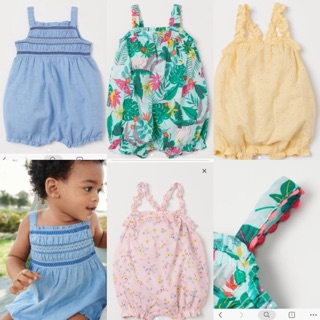Jumpsuit HM chất mát 4 tháng - 4 tuổi