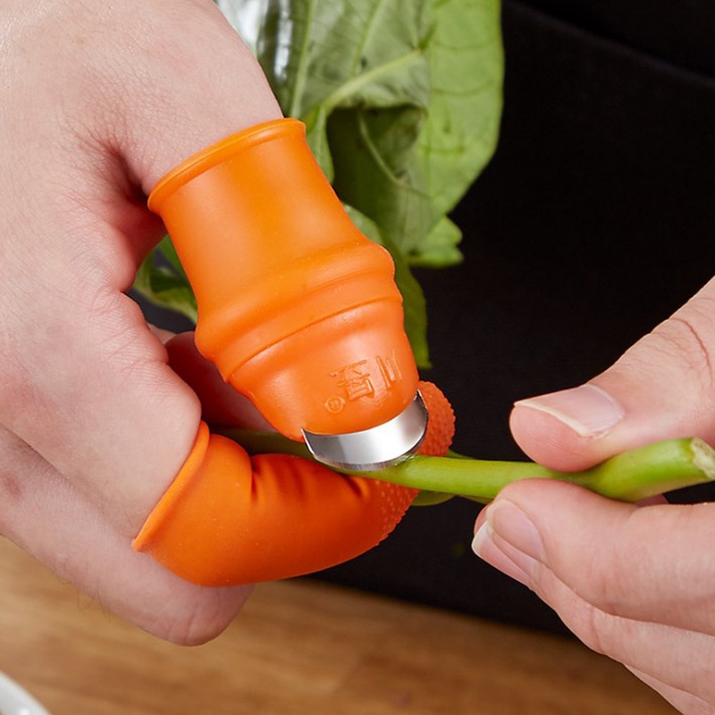 Găng Tay Silicone Cắt Rau Củ Quả Tiện Lợi