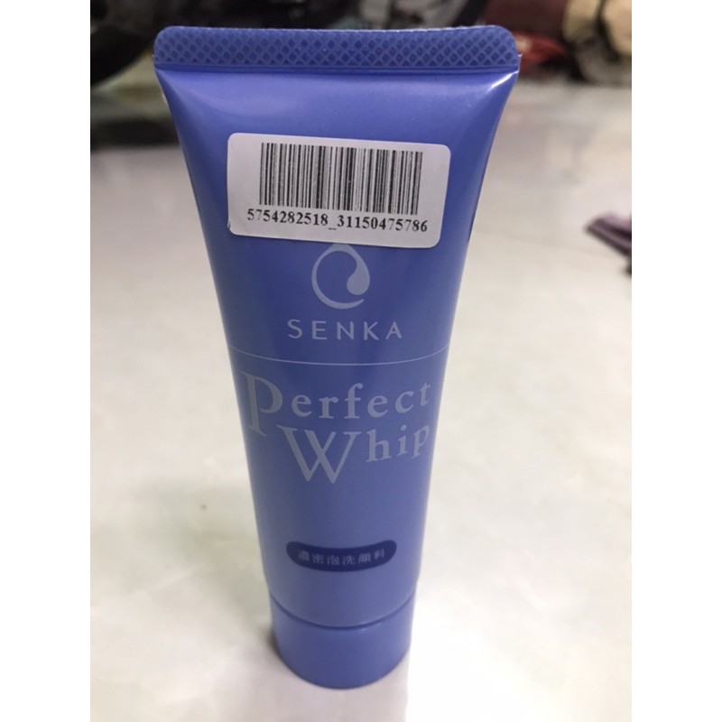 Sữa rửa mặt Senka Perfect Whip chiết suất tơ tằm. Hàng chính hãng Nhật Bản Date 2022. Mua 5 tặng 1 mặt nạ Senka trắng da