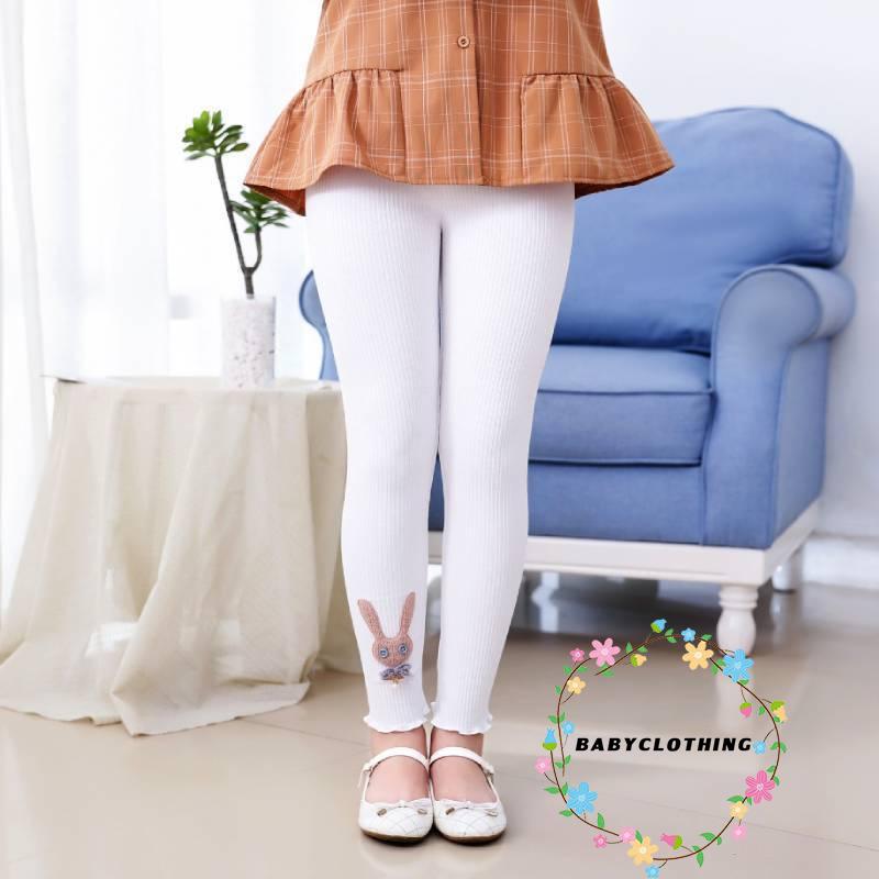 Quần Legging In Hình Thỏ Và Ngôi Sao Đáng Yêu Cho Bé Gái