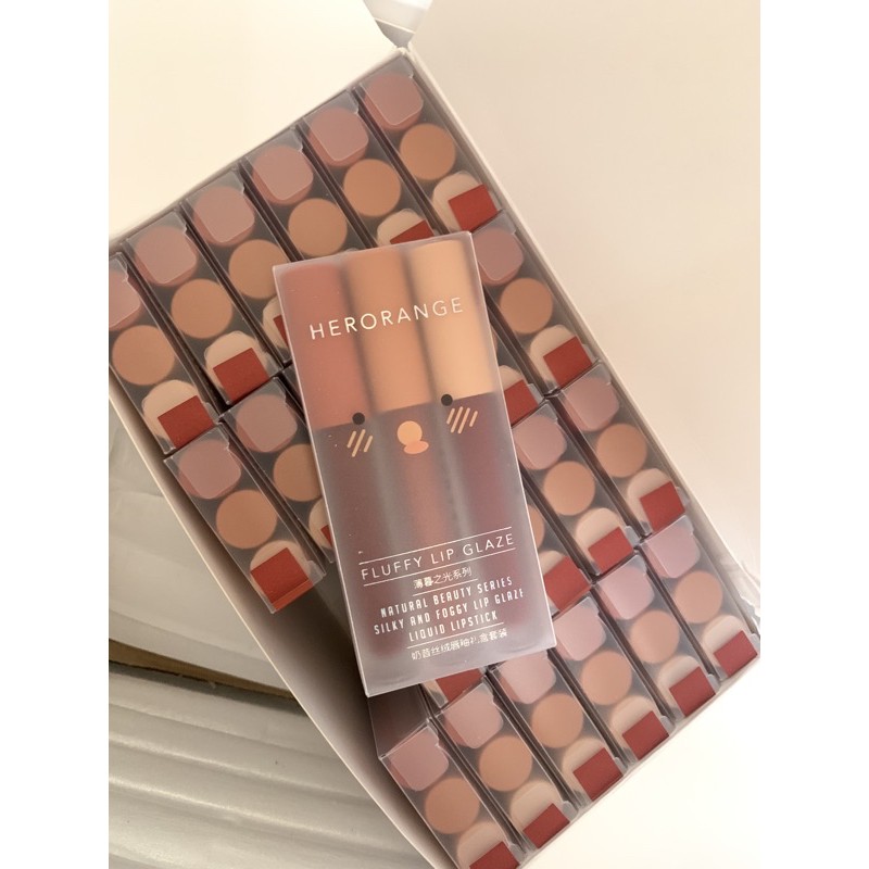 Set Son 3 Cây Herorange Nội Địa Trung Tone A Và B | BigBuy360 - bigbuy360.vn