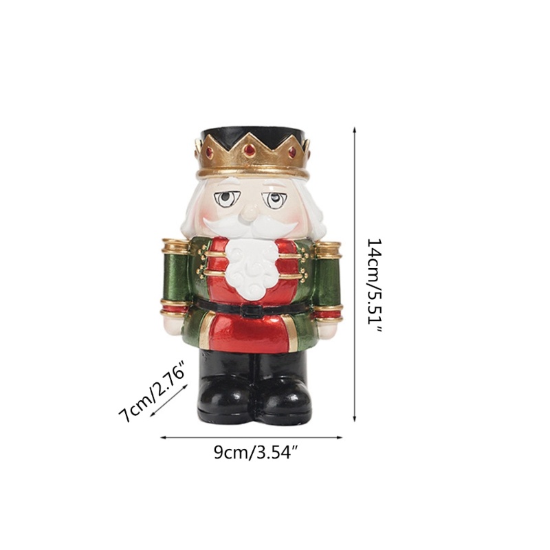 Giá Đỡ Nến Bằng Nhựa Resin Họa Tiết Giáng Sinh Sáng Tạo Trang Trí Phòng Ăn / Nông Trại