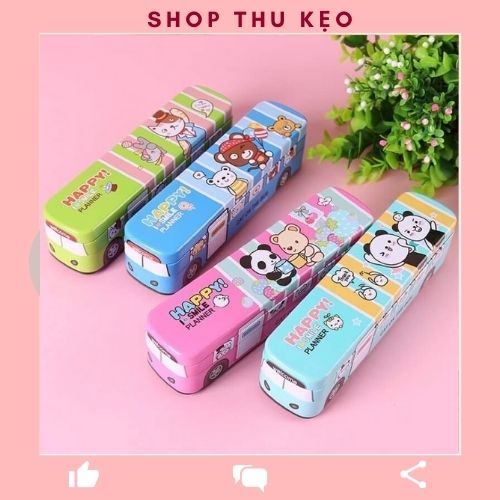 Hộp bút oto 2 tầng FREE SHIP Đồ dùng học tập xịn sò phong cách và tiện lợi