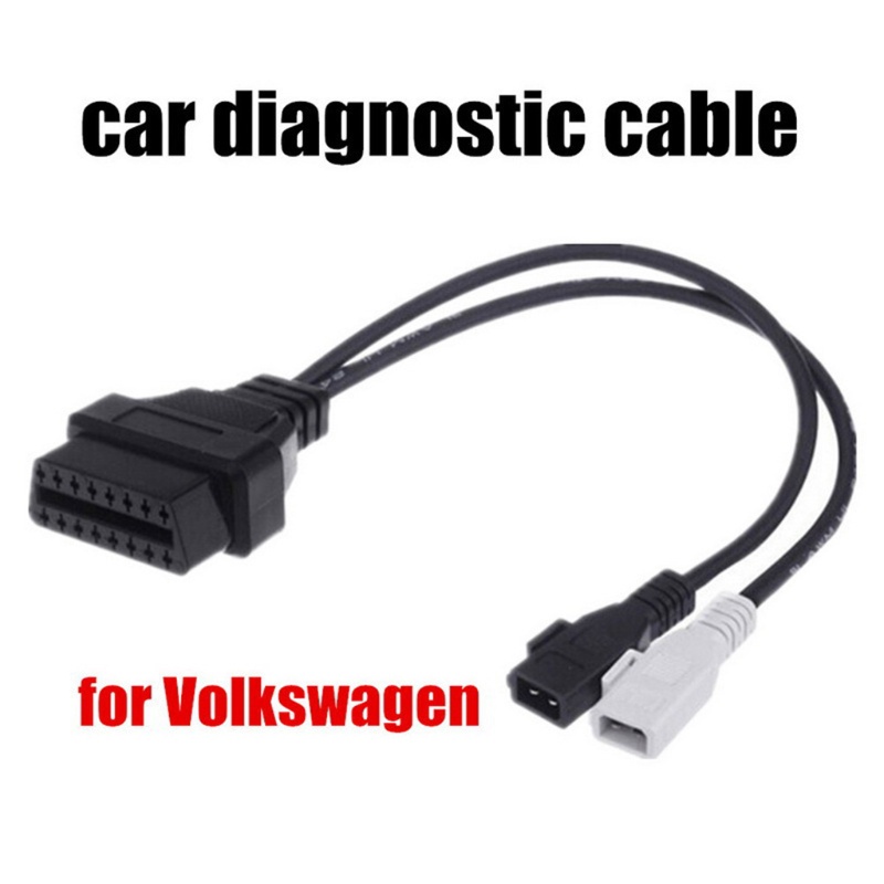 Dây Cáp Chuyển Đổi 2Pin Sang 16Pin OBD 2 VAG Chuyên Dụng Cho Máy Chẩn Đoán Lỗi Xe Hơi