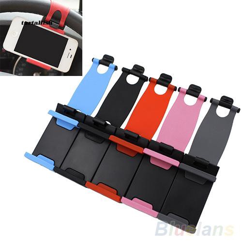 Giá kẹp điện thoại gắn vô lăng xe hơi tiện dụng | BigBuy360 - bigbuy360.vn