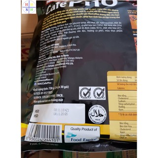Cà phê phố sữa đá - Bịch 30 gói x 24g
