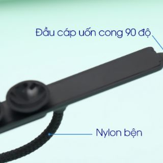Cáp Lightning 1 m iWALK CSC002 Đen