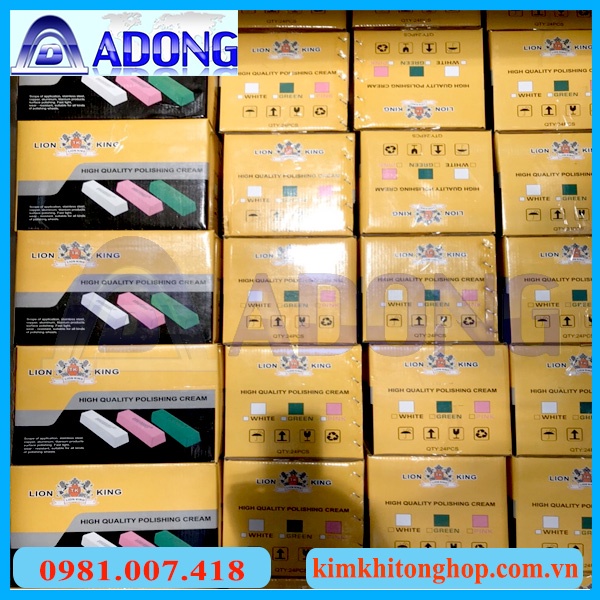 SÁP  XANH ĐÁNH BÓNG INOX/ĐỒNG/KIM LOẠI LION KING
