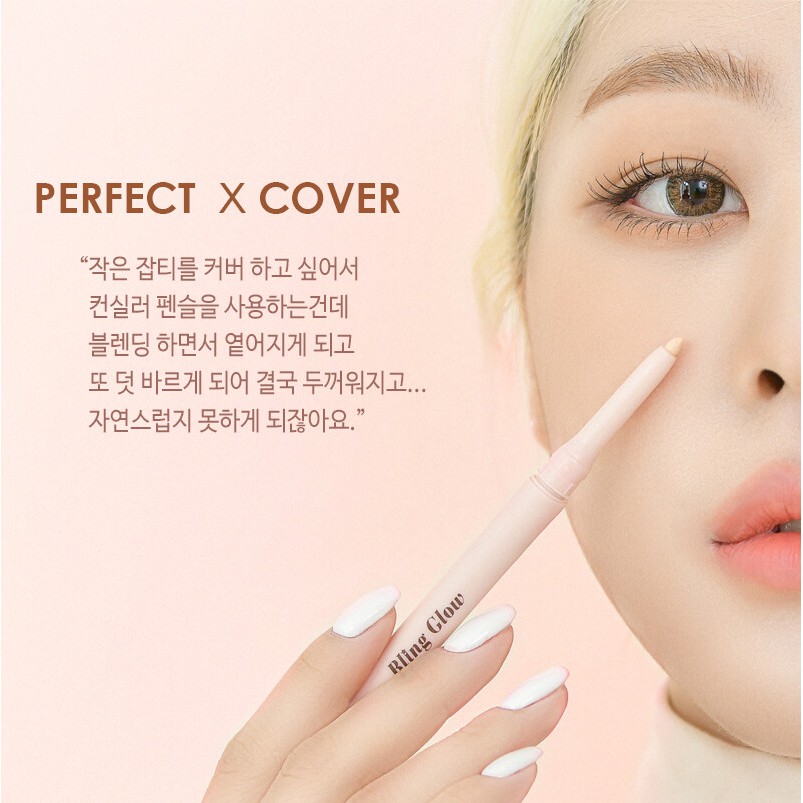 [Bling Glow] Concealer Pencil 2 màu / Che khuyết điểm / Che khuyết điểm mắt | BigBuy360 - bigbuy360.vn