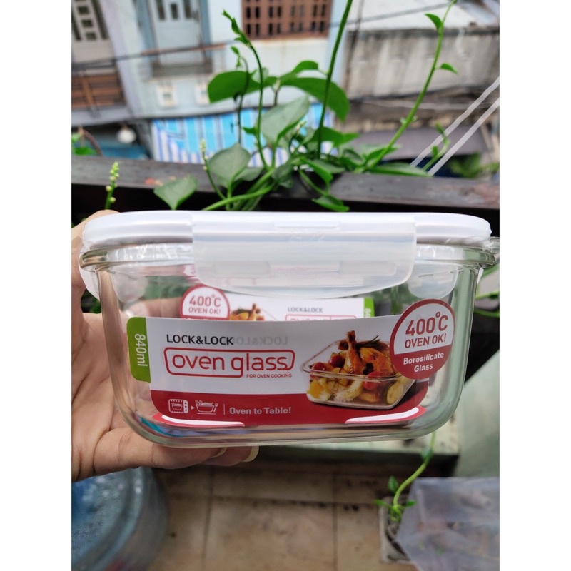 Hộp Thủy Tinh Lock&Lock -  Dung tích 740ml / 750ml / 840ml / 420ml - Thuỷ Tinh Chịu Nhiệt Cao Cấp