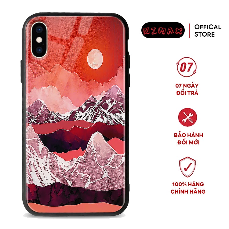 Ốp Chống Bẩn Xr In Hình Metallic Pattern NIMAX Cho Iphone11/11Pro 11Pro Max X Xr Xs Xs Max 6 7 8 Plus Se