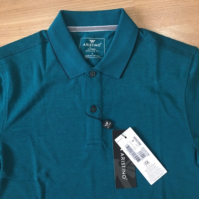 XẢ KHO CHỈ CÒN S  Regular Áo polo nam Aristino APS029S8 Trẻ Trung Tím còn M Slim