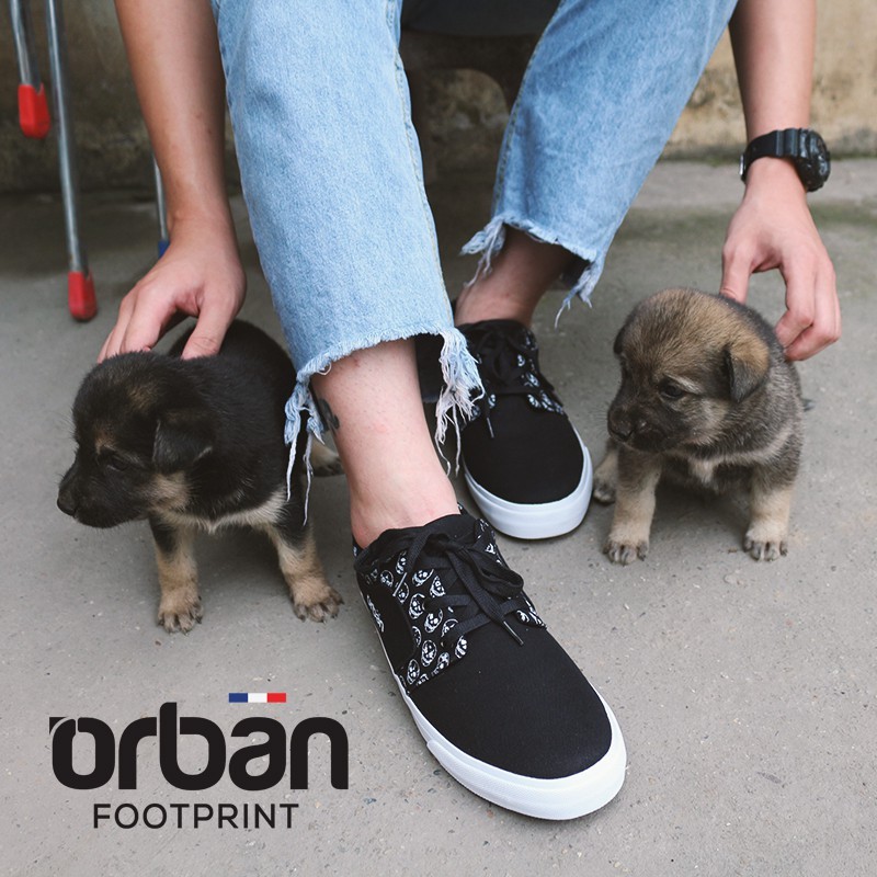 [Mã BMBAU50 giảm 7% đơn 99K] Giày sneaker nam Urban UM1701 đen