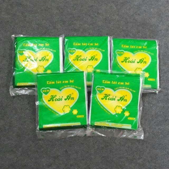 Combo 10 gói giấy lót phân su Hoài An