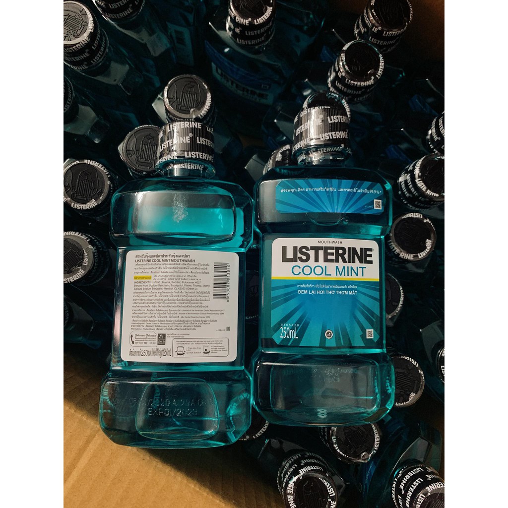 Nước súc miệng LISTERINE COOL MINT Thái Lan 250ml