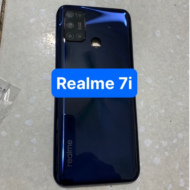 bộ vỏ Realme C17 / Realme 7i dùng chung - gồm lưng , sườn , phím , kính camera