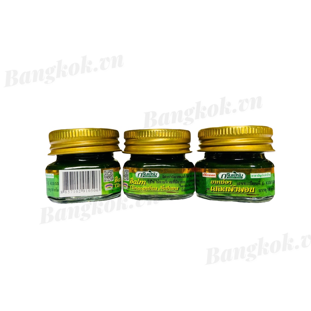 Dầu cù là Green balm chính hãng Thái lan