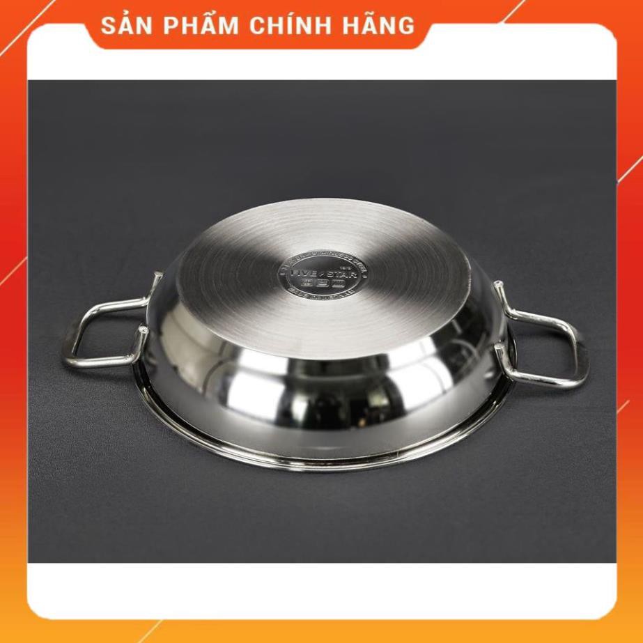 [FreeShip]  Bộ nồi inox Fivestar 5 chiếc 3 đáy vung kính, Hàng chính hãng - Bảo hành 5 năm