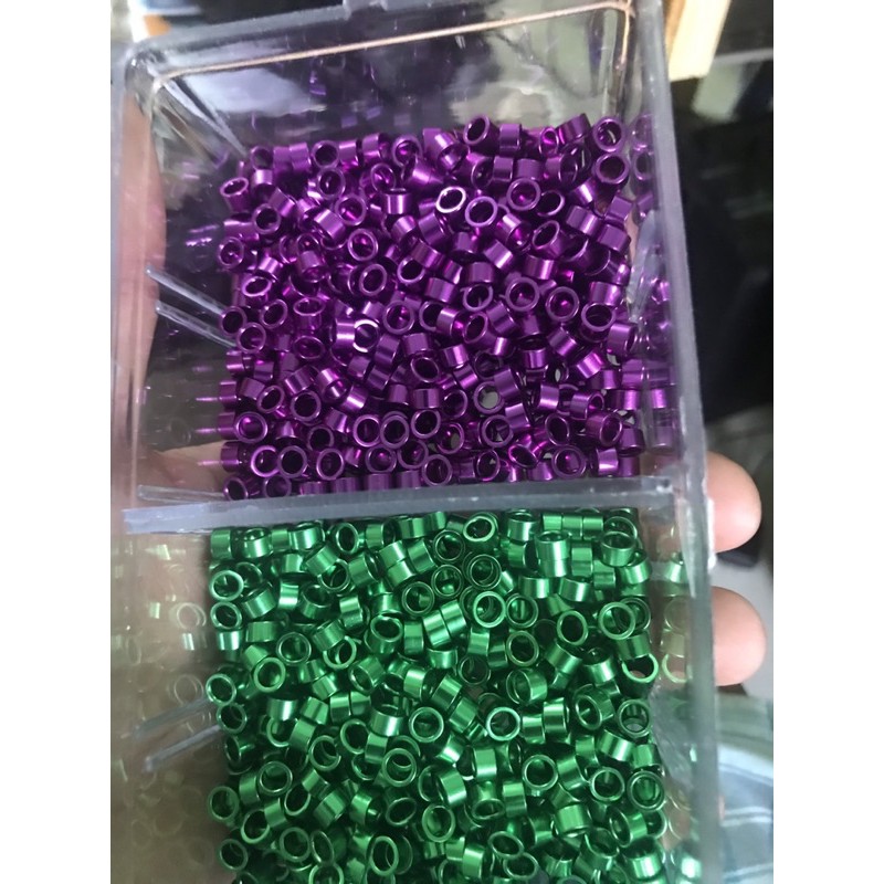 Bộ 10 vòng chân chim cu gáy 7mm