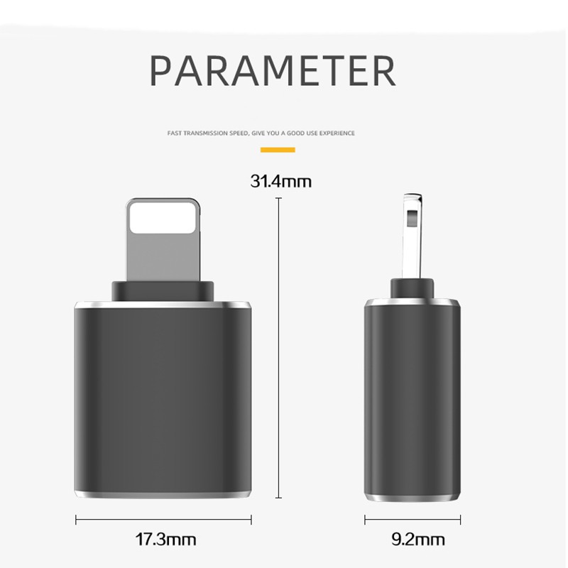 Đầu Đọc Thẻ Nhớ 8pin Sang Usb 3.0 Otg Cho Iphone Ios13