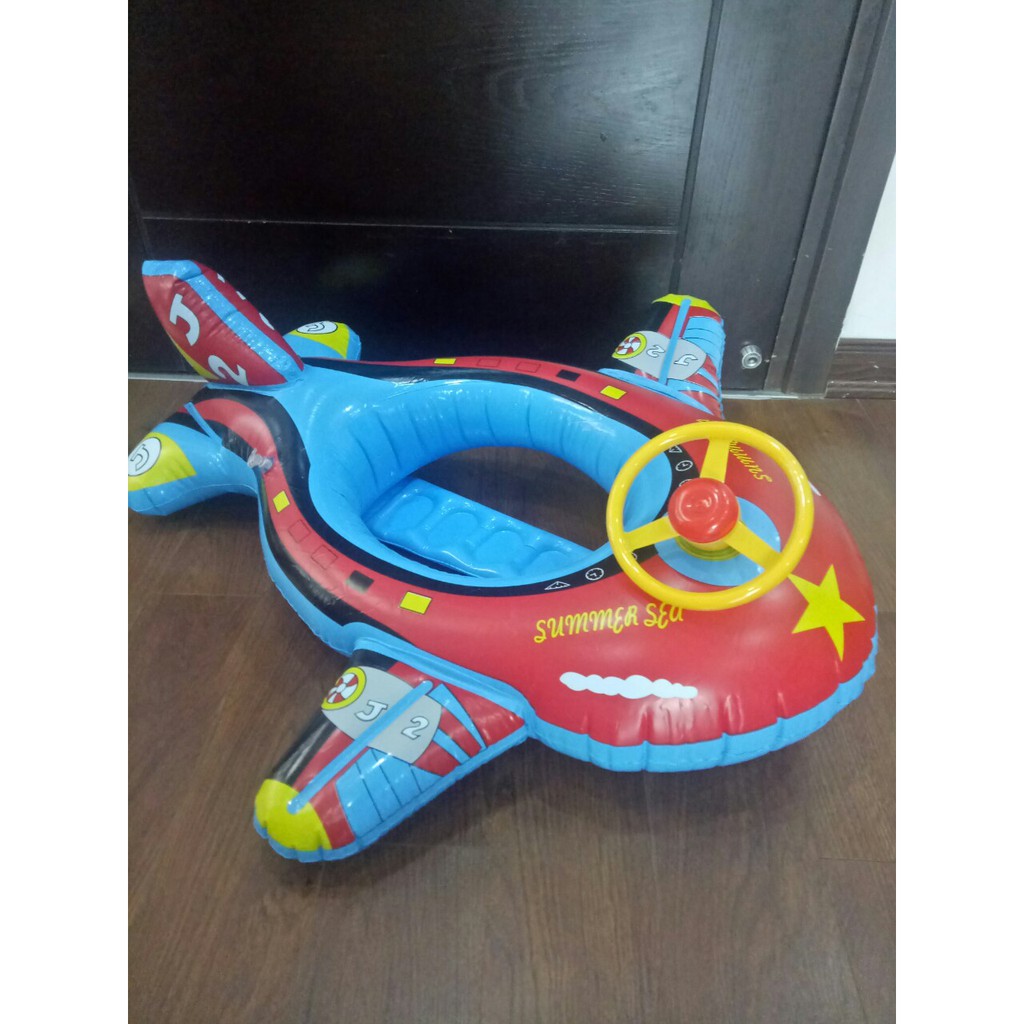 Phao bơi xỏ chân hình máy bay dành cho các bé