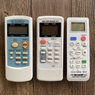 REMOTE máy lạnh SHARP , remote điều hòa SHARP, điều khiển máy lạnh điều hòa Sharp ( tặng pin )