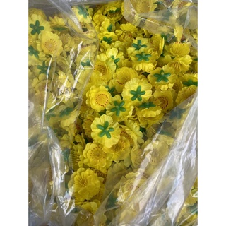 100gr Bông Hoa Đào Giả, Hoa Mai Giả Trang Trí Tết | Hà Hoa Flower