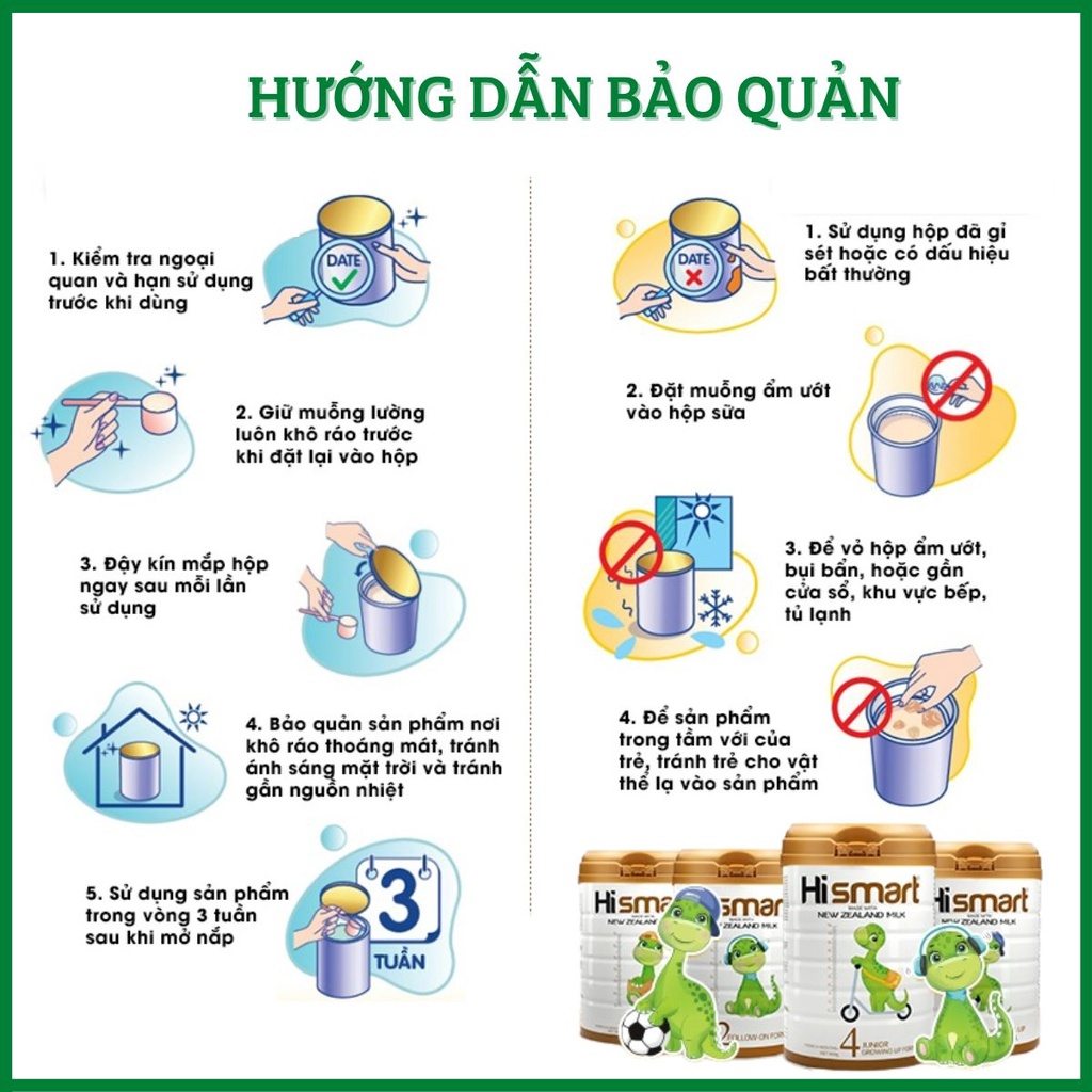 Sữa bột Hismart số 3 400g