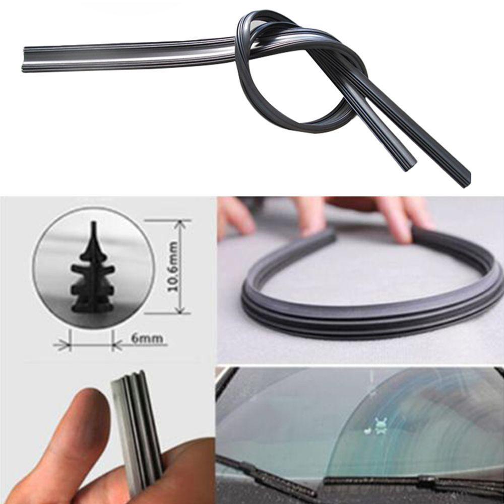 Aaron1 Lưỡi Gạt Nước Xe Hơi Bằng Silicon Mềm Tự Nhiên Không Khung