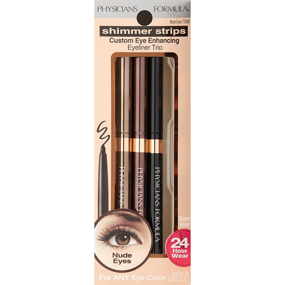 Bộ 3 Chì kẻ mắt Shimmer strips Physicians Formula Custom Eye Enhancing Eyeliner Trip Hàng Mỹ | BigBuy360 - bigbuy360.vn