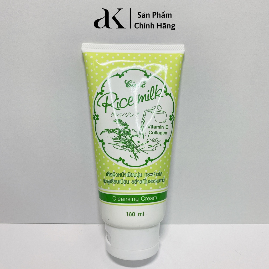 Sữa rửa mặt gạo thái lan 180ml