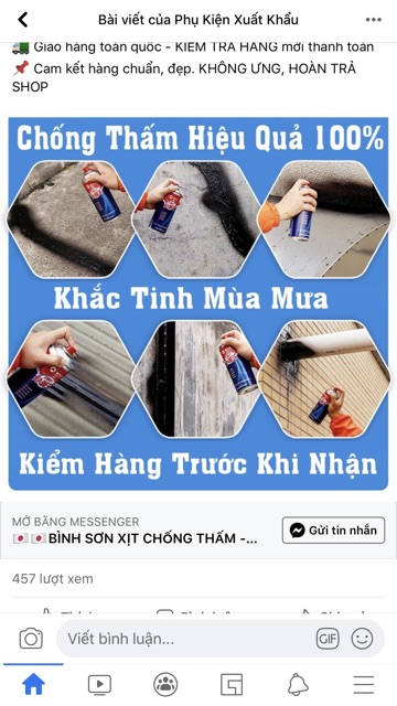 BÌNH XỊT CHỐNG THẤM DỘT THẦN THÁNH HIỆU QUẢ