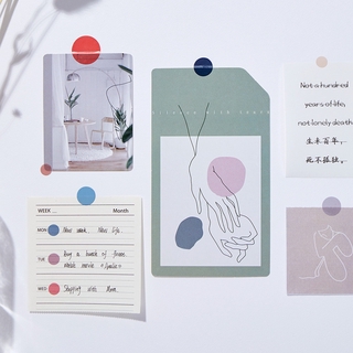 Flowertree Bộ 3 Sticker Dán Trang Trí Nhật Ký