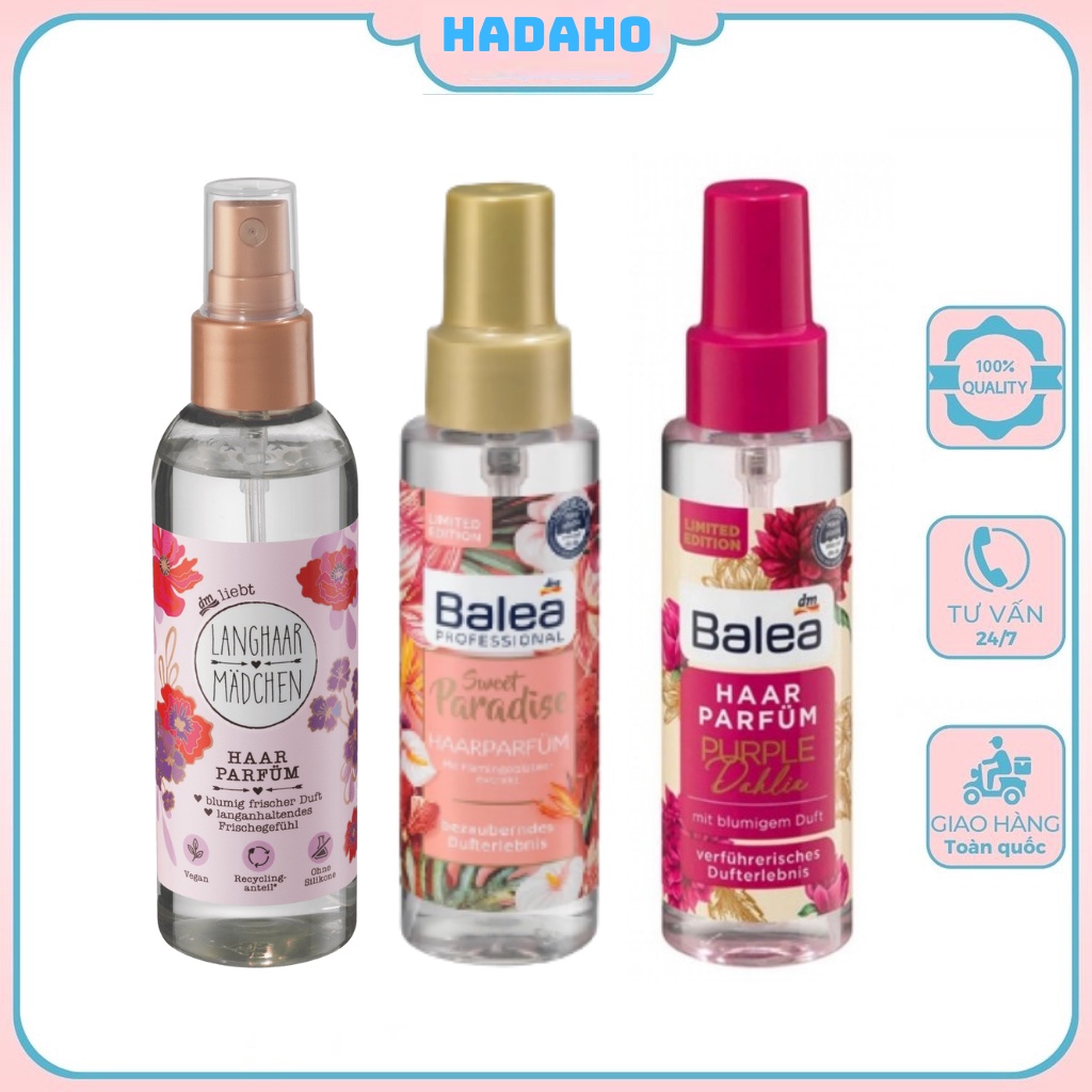 Nước hoa xịt tóc balea limited edition - Đức